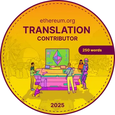 Translation badge