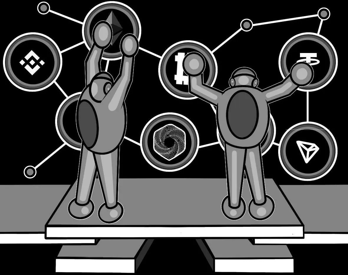 Cross-chain bridging illustration