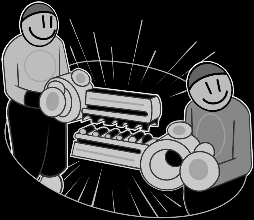 Post-quantum cryptography illustration